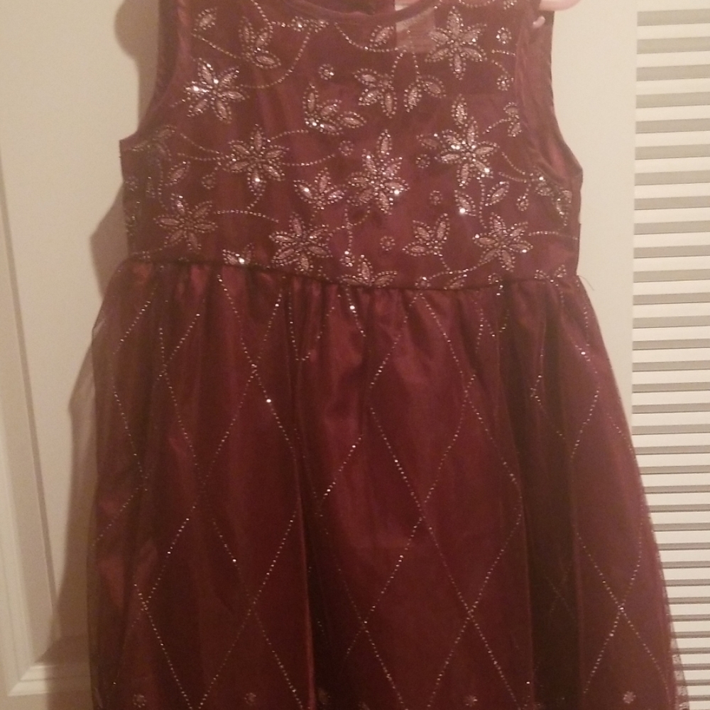 Maroon dress